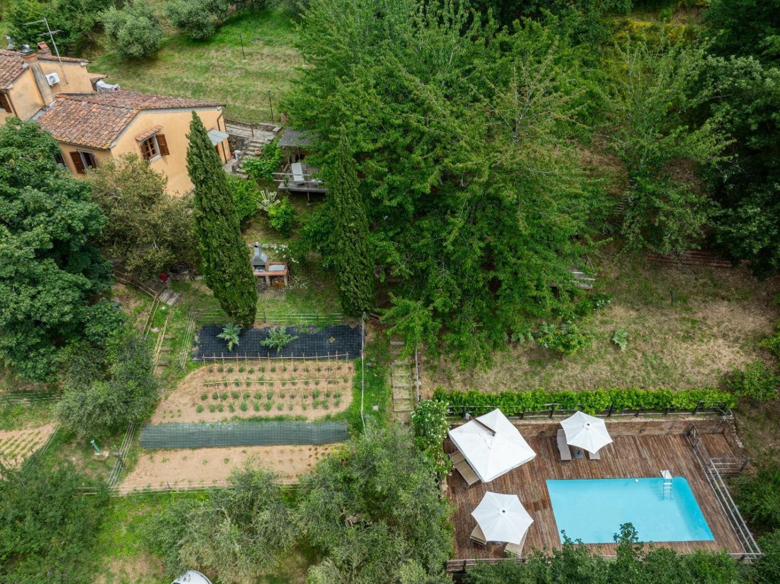 הוילה Uzzano La Casa Sui Colli מראה חיצוני תמונה
