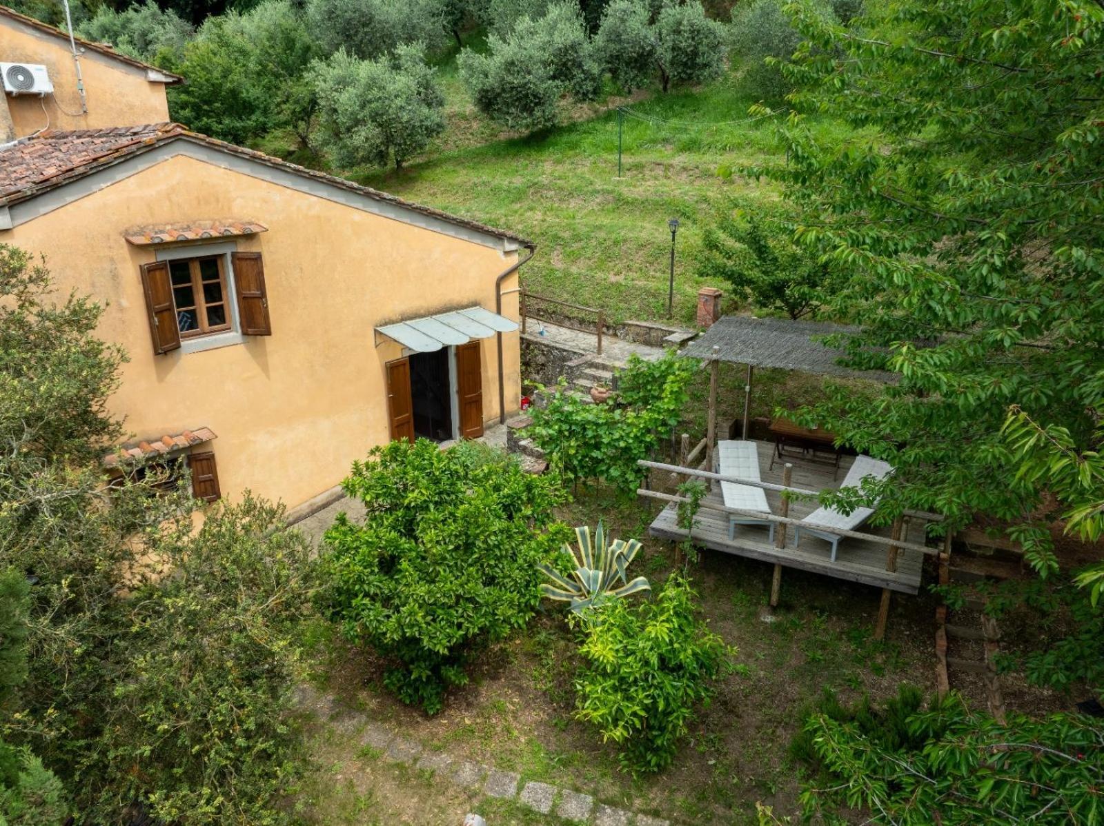 הוילה Uzzano La Casa Sui Colli מראה חיצוני תמונה
